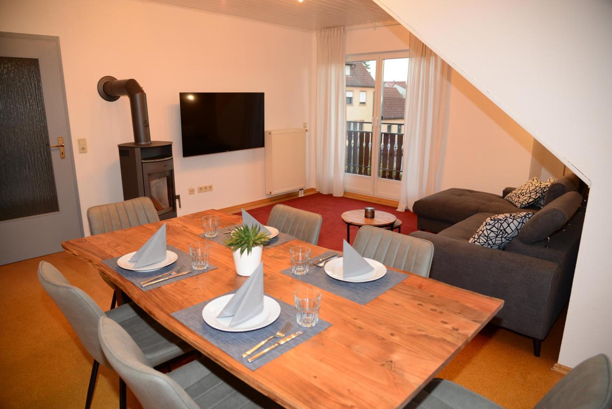 Ferienwohnung Abendsonne Bad Mergentheim Bagian luar foto